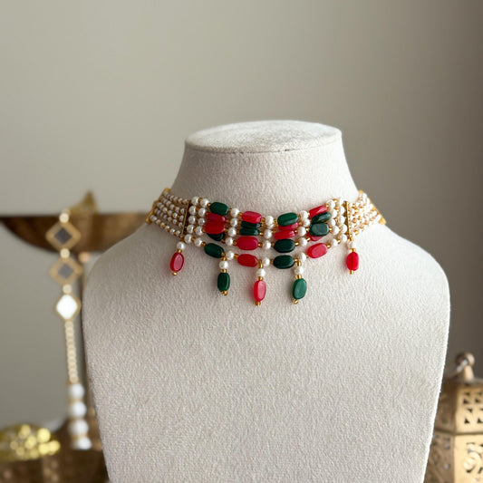 Firoza Handmade Pearl Necklace