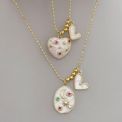 Eternal Heart Metal Necklace