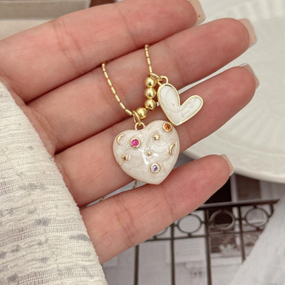 Eternal Heart Metal Necklace