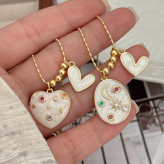 Eternal Heart Metal Necklace