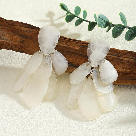 Moonpetal Cascade Earrings