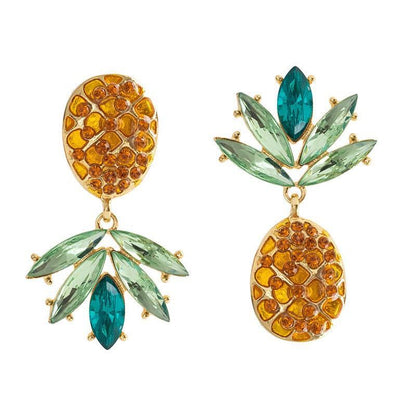 Pineapple Mismatch Earrings