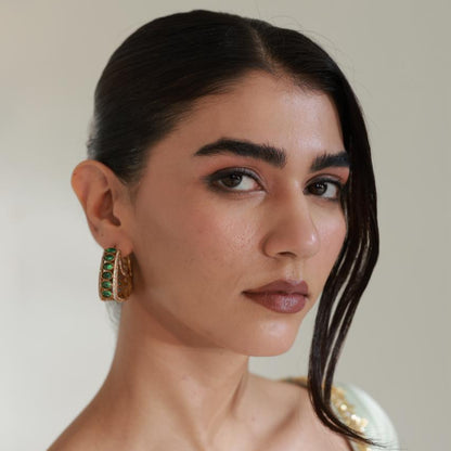 Emerald Royale Hoops