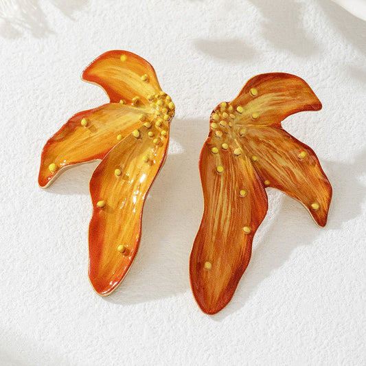 Gilded Autumn Leaf Drops