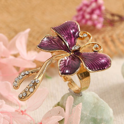 Butterfly Purple Ring