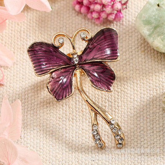 Butterfly Purple Ring