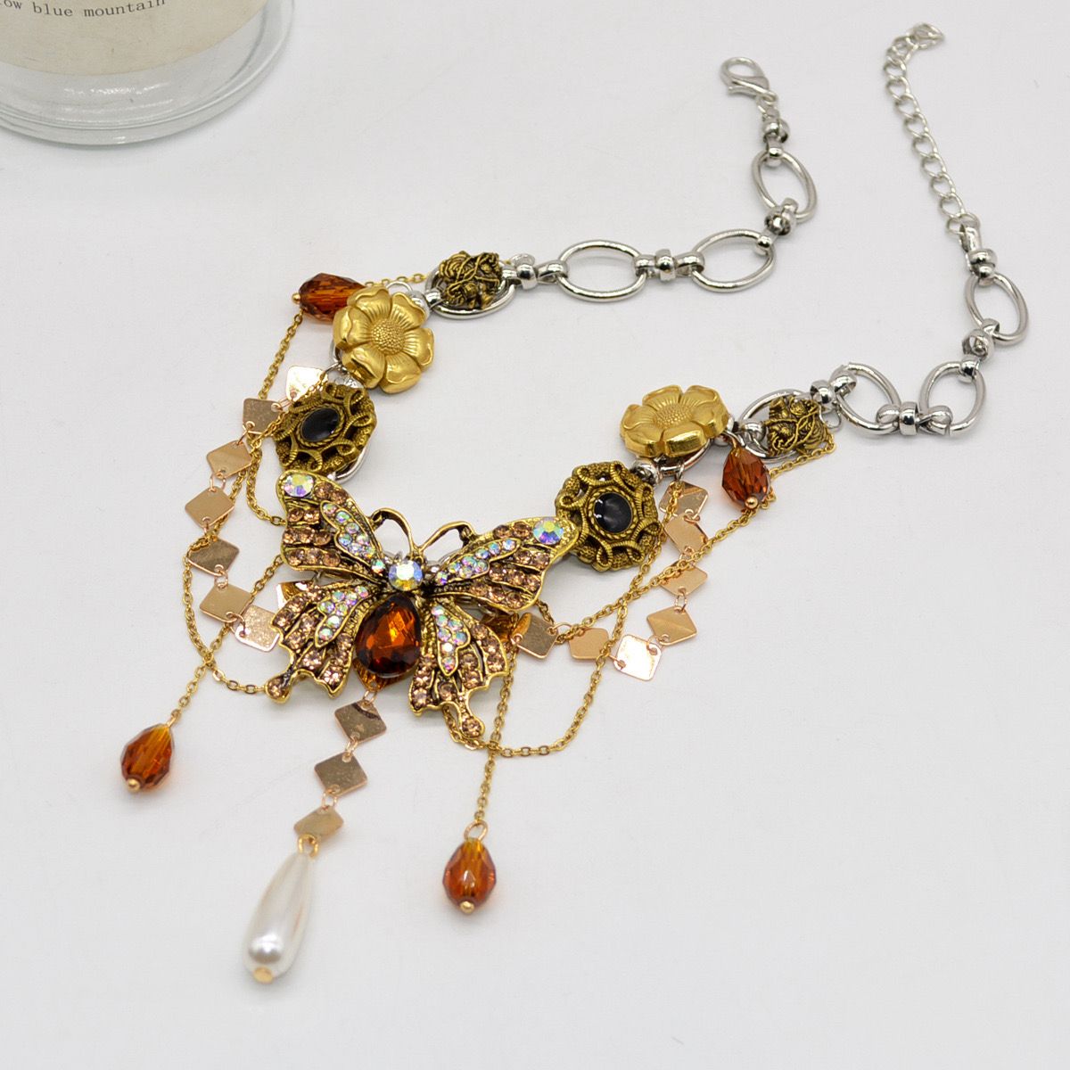 Butterfly Statement Necklace