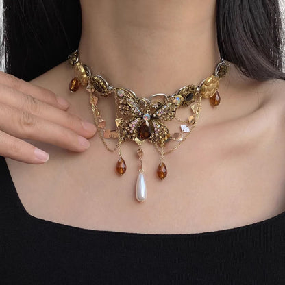 Butterfly Statement Necklace