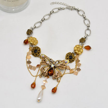 Butterfly Statement Necklace
