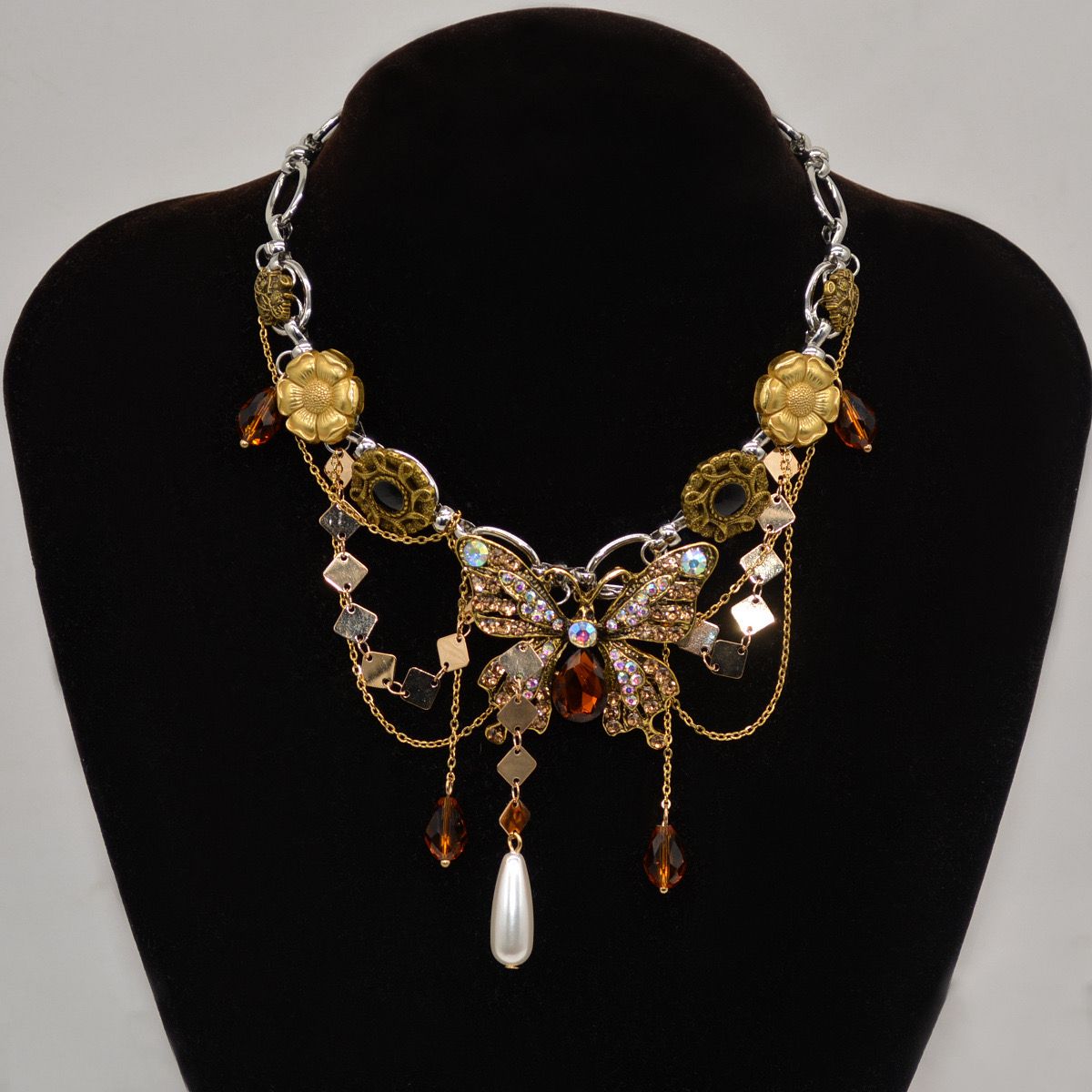 Butterfly Statement Necklace