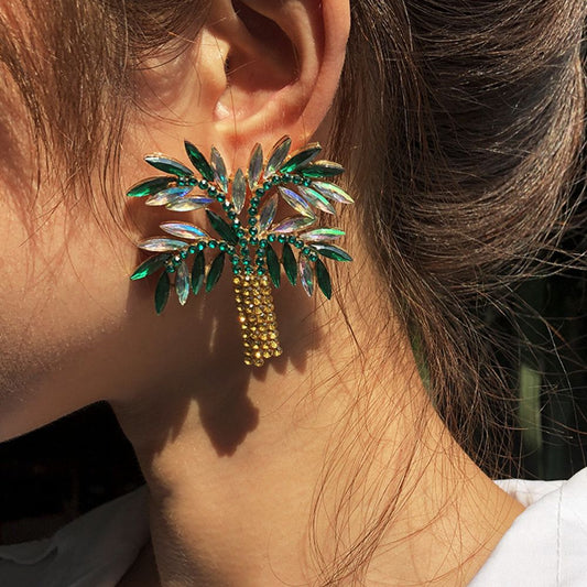 Coastal Tree Statement Earrings