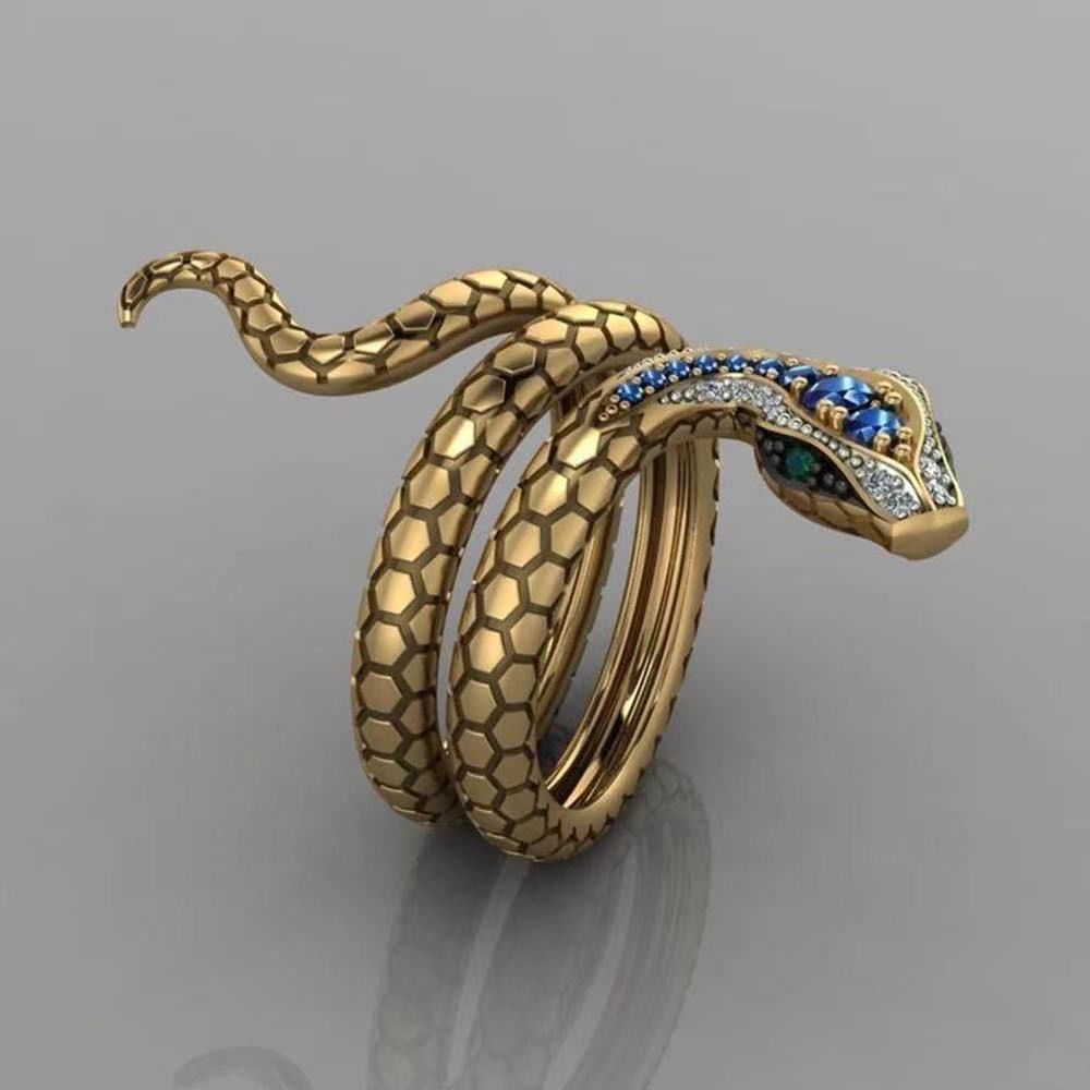Serpentina Royale Statement Ring