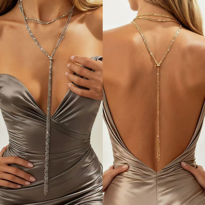 Infinity Metal Necklace