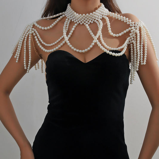 Empress Pearl Body Drape