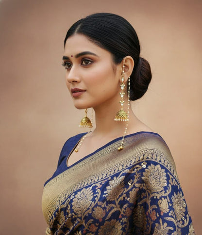 Royal Long Pearl Jhumkis