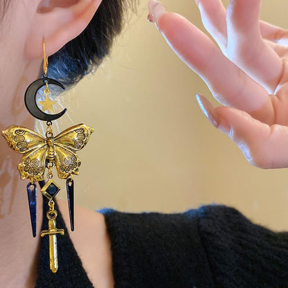 Butterfly Sword Earrings