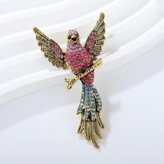 Jewel Eagle Brooch