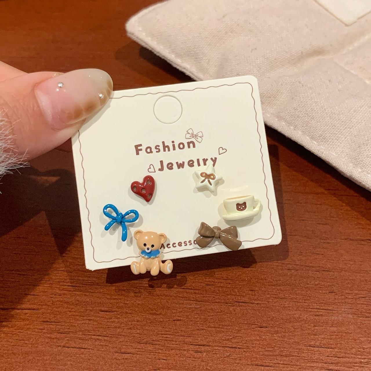 Mismatched Kids Earring Set of 3