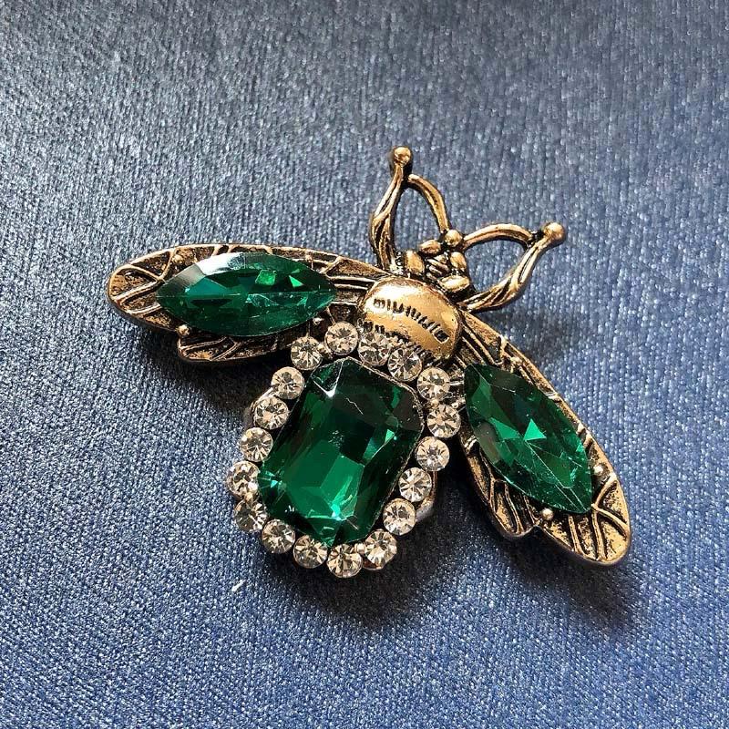 Bee Metal Brooch