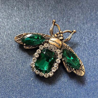 Bee Metal Brooch