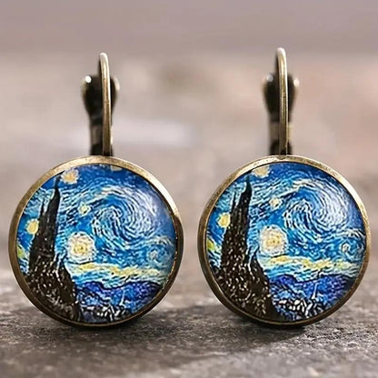 Art Gallery Metal Earrings