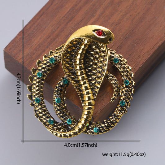 Royal Cobra Brooch
