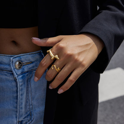 Kitty Minimalist Rings