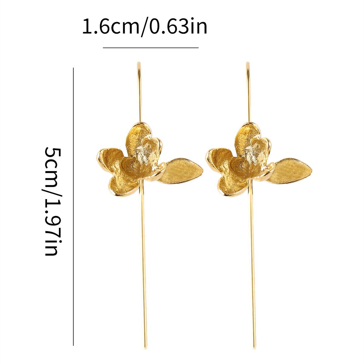 Flora Drop Ear Cuff