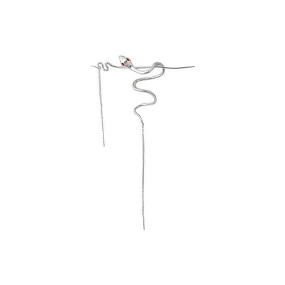 Silver Serpent Hairpin