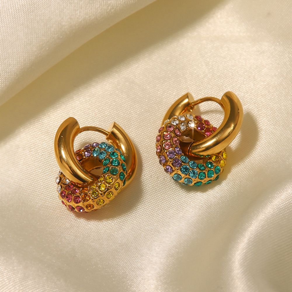 Sundowner Multi-Colour Linked Hoops