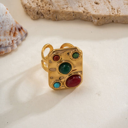 Vintage Gem Statement Rings