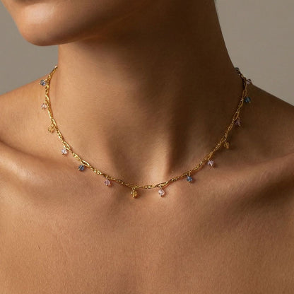 Soft Girl 18K Gold Plated  Necklace