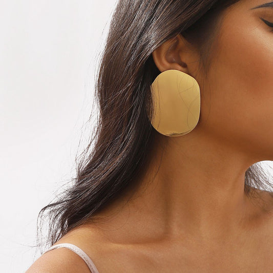 Boss Babe Energy Gold Earrings