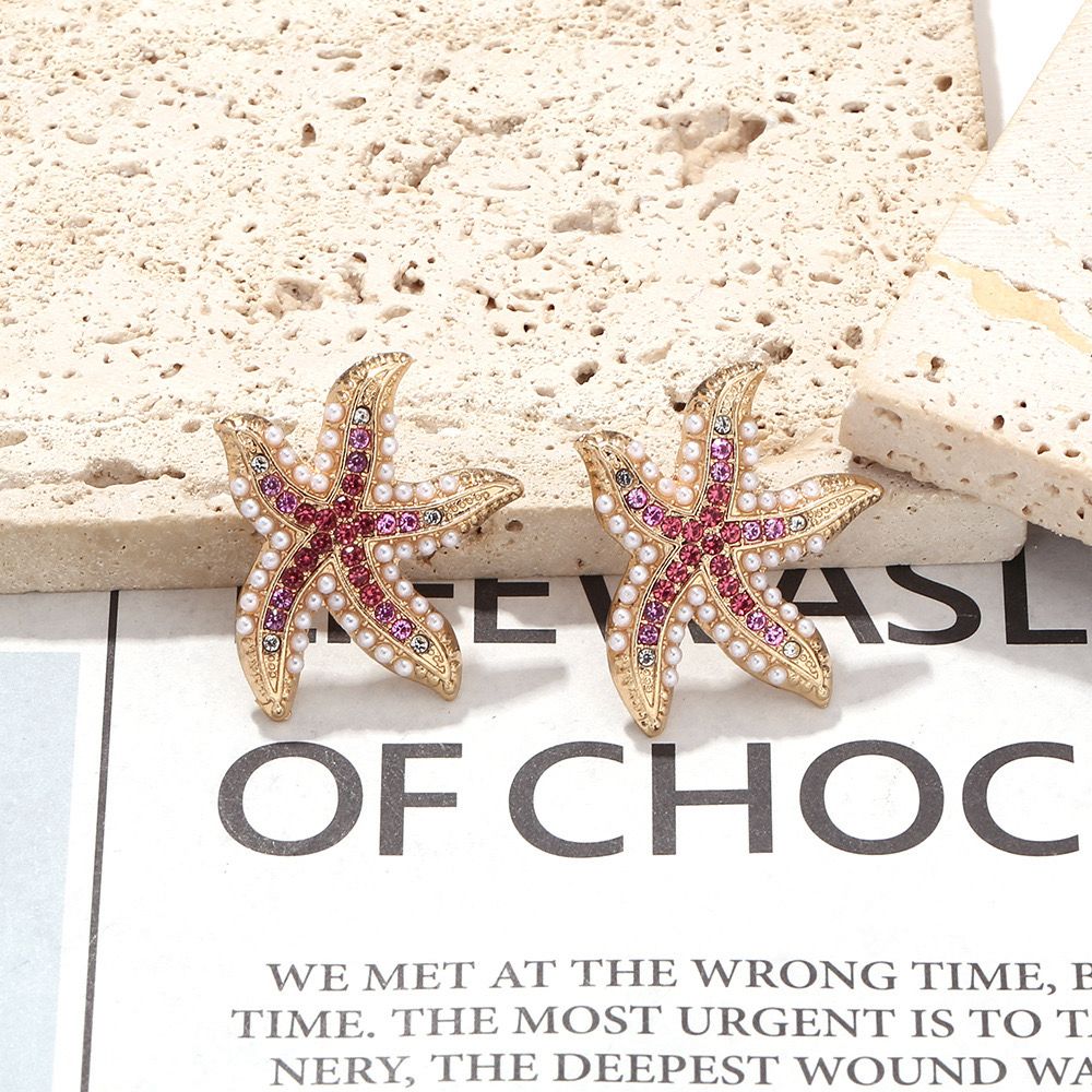 Starfish Stud Earrings