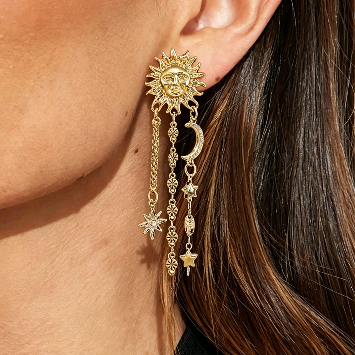 Celestial Reverie Mismatched Earrings