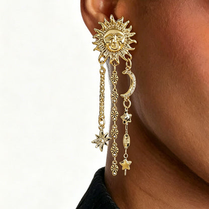Celestial Reverie Mismatched Earrings