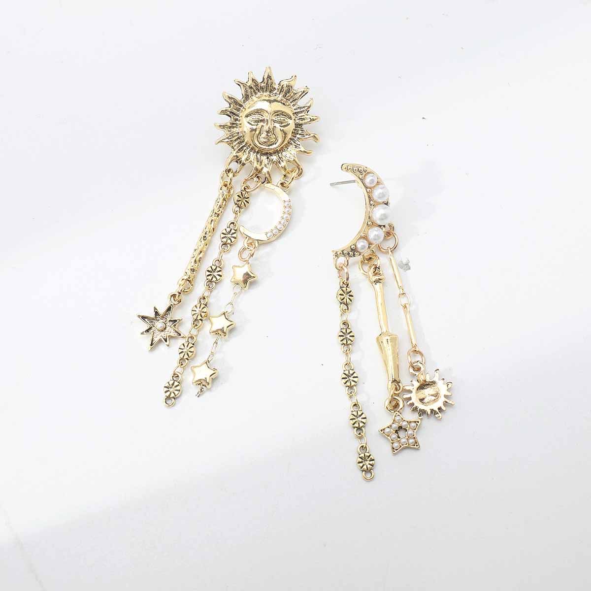 Celestial Reverie Mismatched Earrings