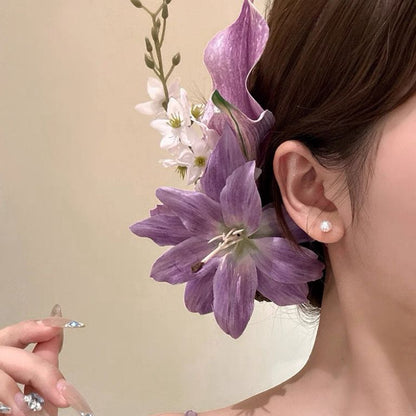 Lily Floral Hair Clip