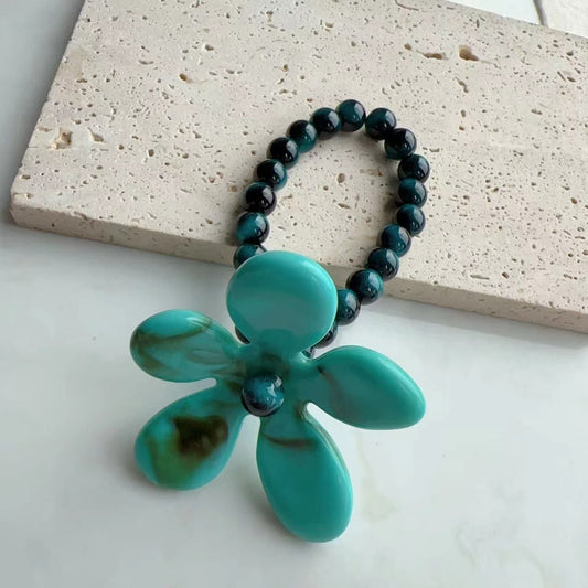 Retro Blossom Beaded Bracelet