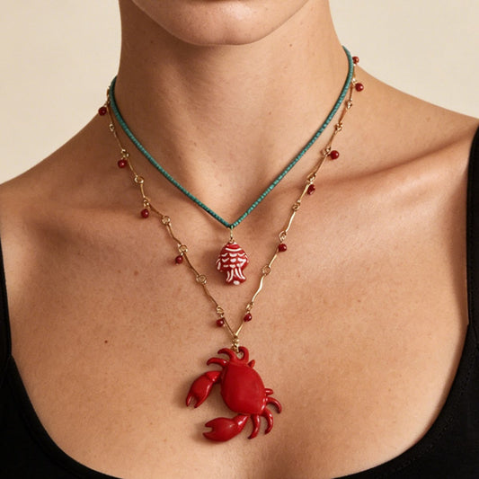 Coastal Charm Necklace Set