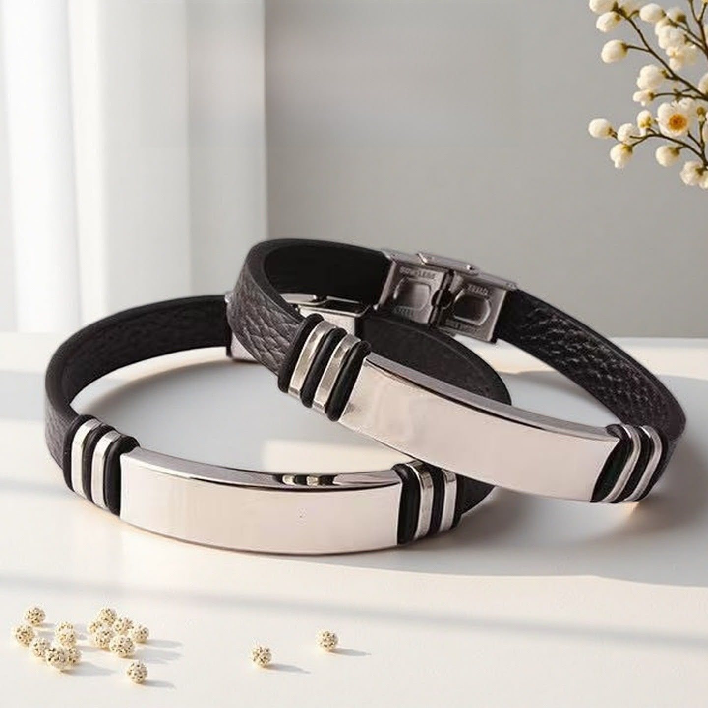 Apex Leather Bracelet