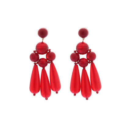 Rouge Statement Earrings