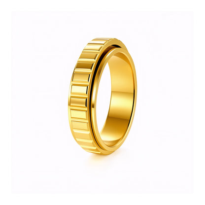 Textured Spin Fidget Ring