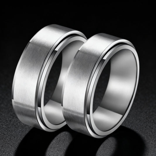 Classic Silver Fidget Ring