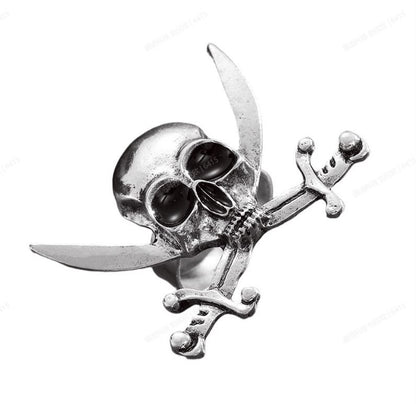 Skull & Crossed Ring