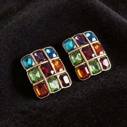 Jewel Grid Earrings