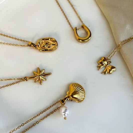 Gold Metal Neckpiece