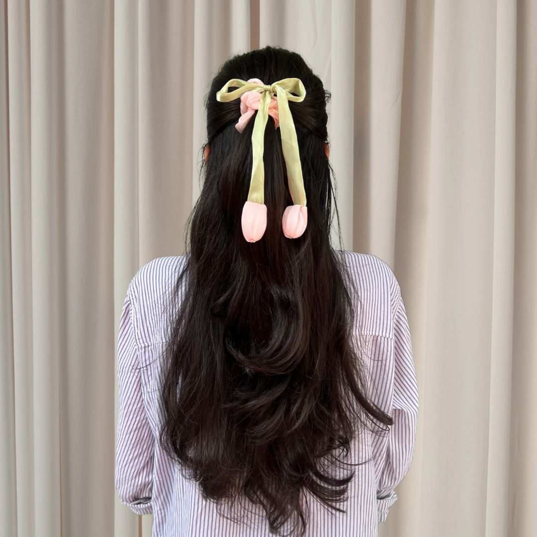 Tulip Twist Scrunchie