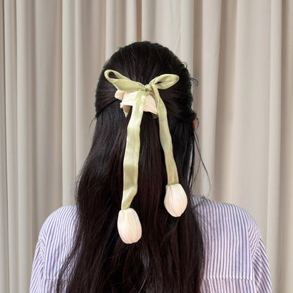 Tulip Twist Scrunchie