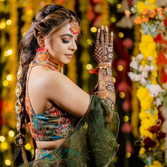 Dulhaniya Handmade Beaded Earring